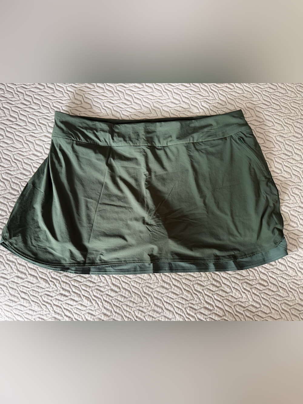 Outdoor Voices Dark Olive Green Active Skort Sz XXL NWOT